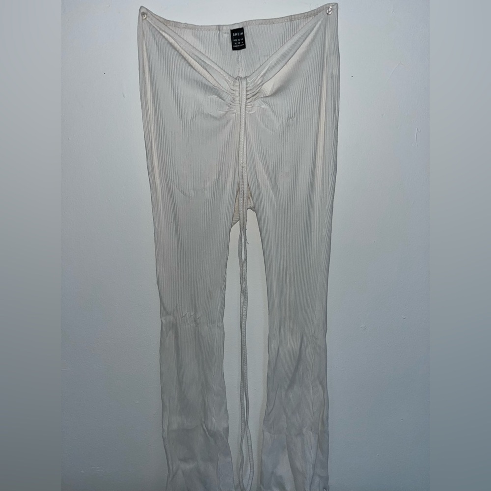 Lace Up Flare Pants